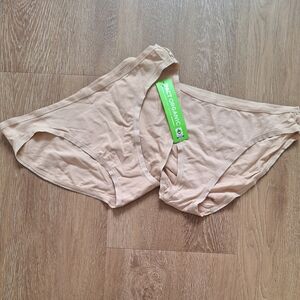 Women's Tan Panties (Set of 2)